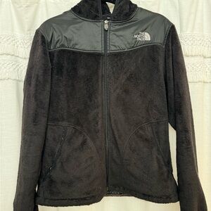 The North Face Black Fleece Jacket with Hood